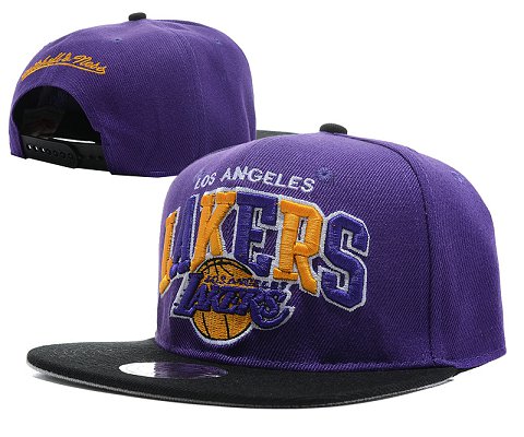 Los Angeles Lakers NBA Snapback Hat SD04